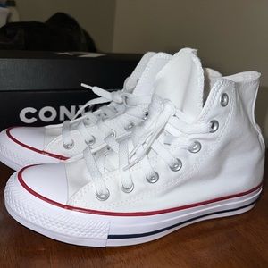 White high top converse